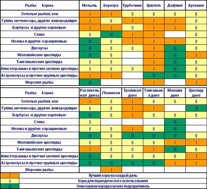 Как кормить рыб в аквариуме и сколько раз в день (как часто), как правильно и сколько корма